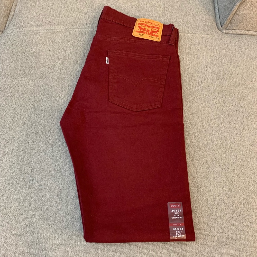 NWT! Men’s Levi’s 513 Slim Straight Jeans